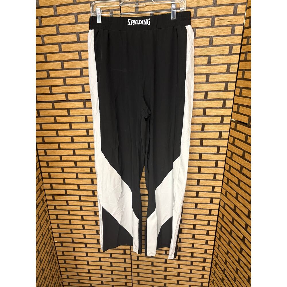 Spalding Black And White Pants Size Large